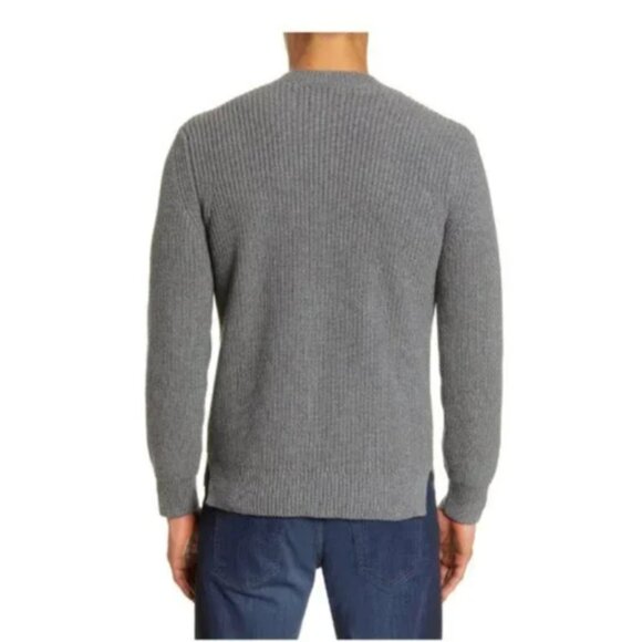 GOODLIFE Grey Crew Neck Sweater - Picture 2 of 3